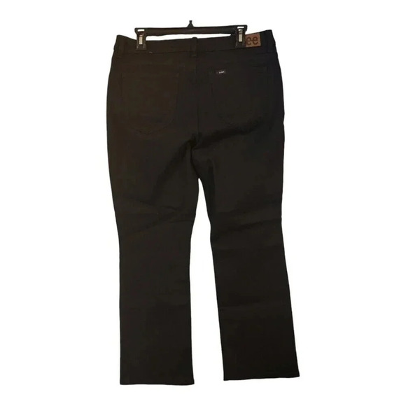 New Lee Petite Regular Fit Bootcut Jean Mid Rise 352250M Size 14 Short Petite - Picture 3 of 7